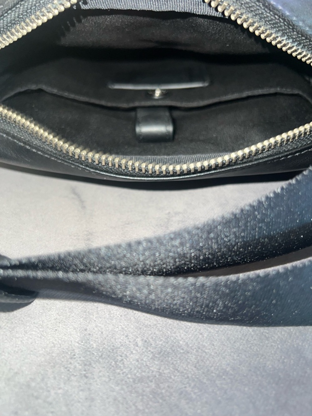 COACH Sullivan Crossbody Signature Canvas & Leather Charcoal Black Men’s/Unisex - Picture 5 of 7